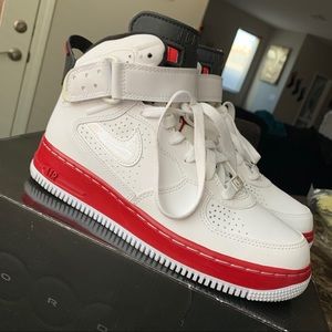 Jordan Fusion 6 Varsity White/Red